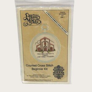 Gloria & Pat Cross Stitch Kit Precious Moments Chapel Carthage MO